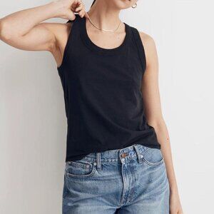 Black Madewell Flowy Tank Top